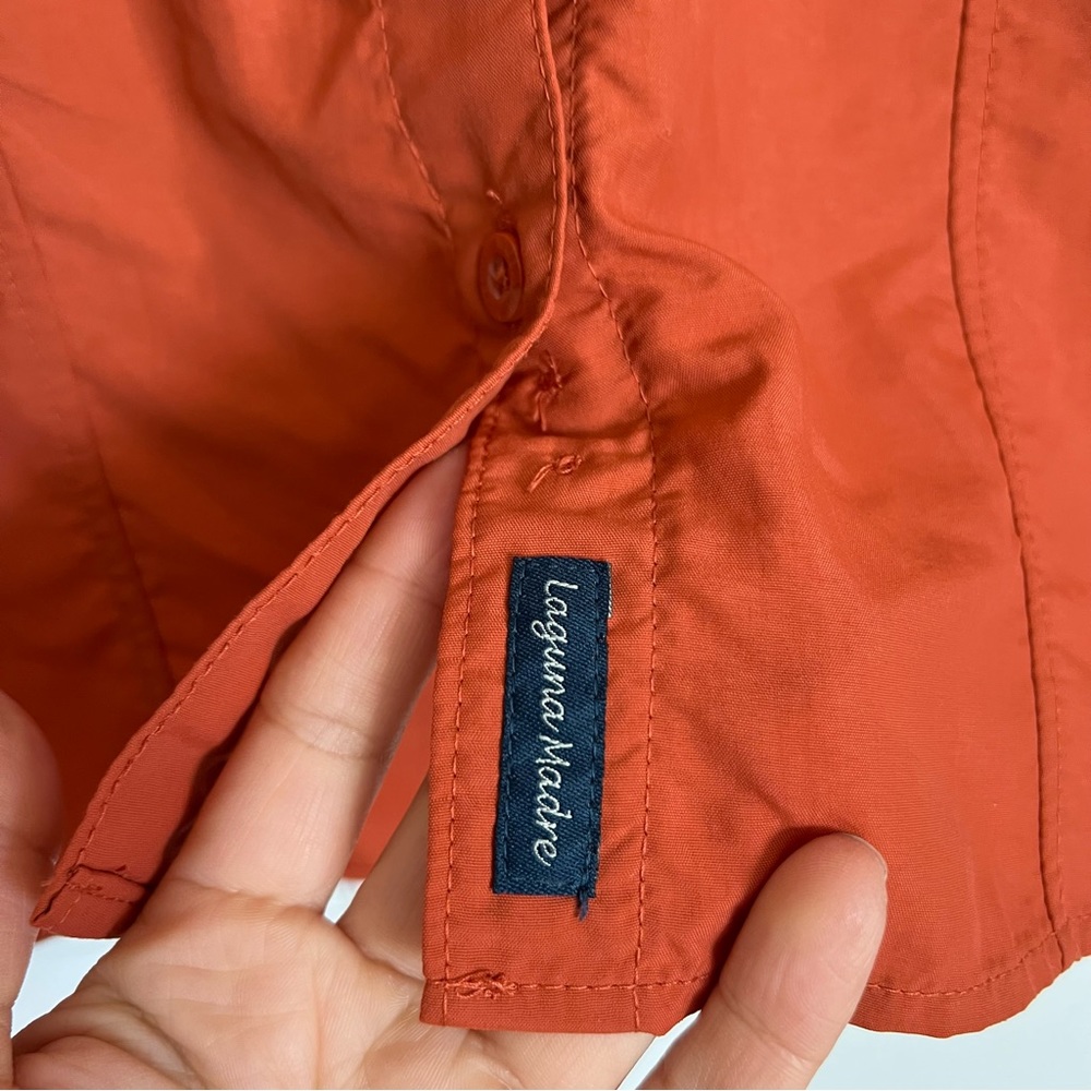 Magellan | Laguna Madre Burnt Orange Fishing Shirt View 4